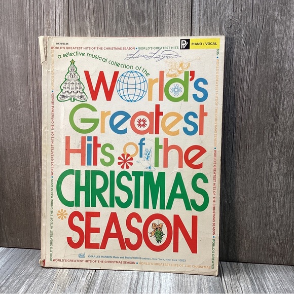 World's Greatest Hits of the Christmas Season Piano/Vocal VTG - Picture 1 of 16